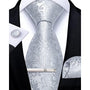 Men's Paisley Formal Tie Set - Refined Wedding & Event Accessories 17