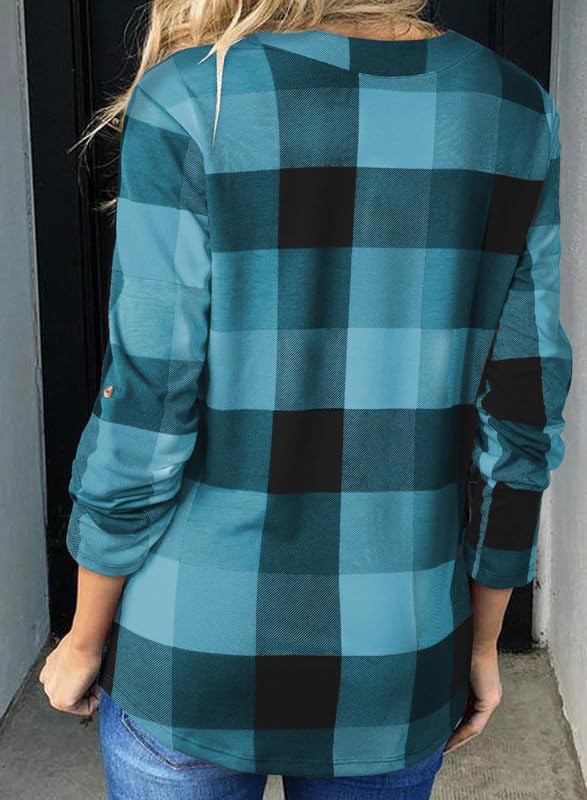 Stilvolle Casual Kariertes Damenhemd - Lara