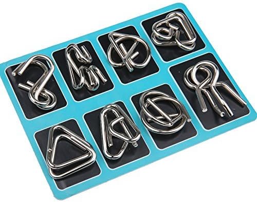 Metall-Puzzleringe Set - BrainTwist