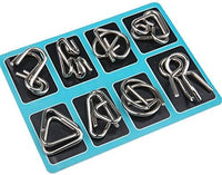 Metall-Puzzleringe Set - BrainTwist