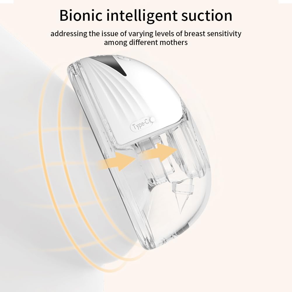 Tragbare elektrische Milchpumpe mit LED-Display – Mirava