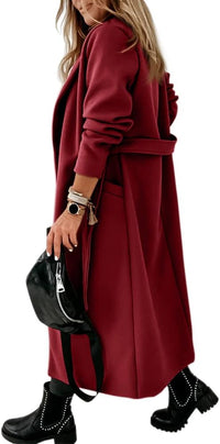 Damen klassische Jacke mit Reverskragen und offenem Vorderteil – Paulina