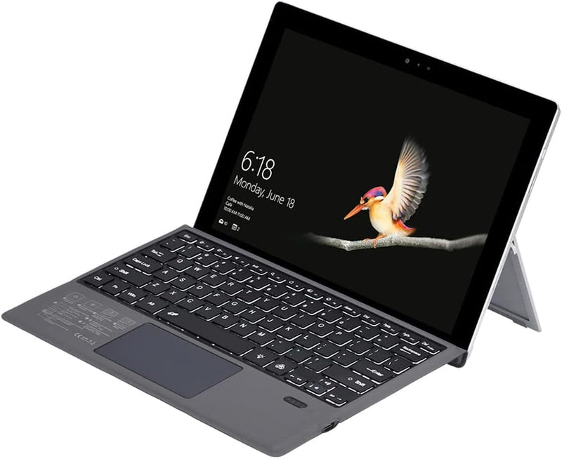 Wireless Bluetooth Keyboard with Backlight and Touchpad for Surface Pro – Nexora