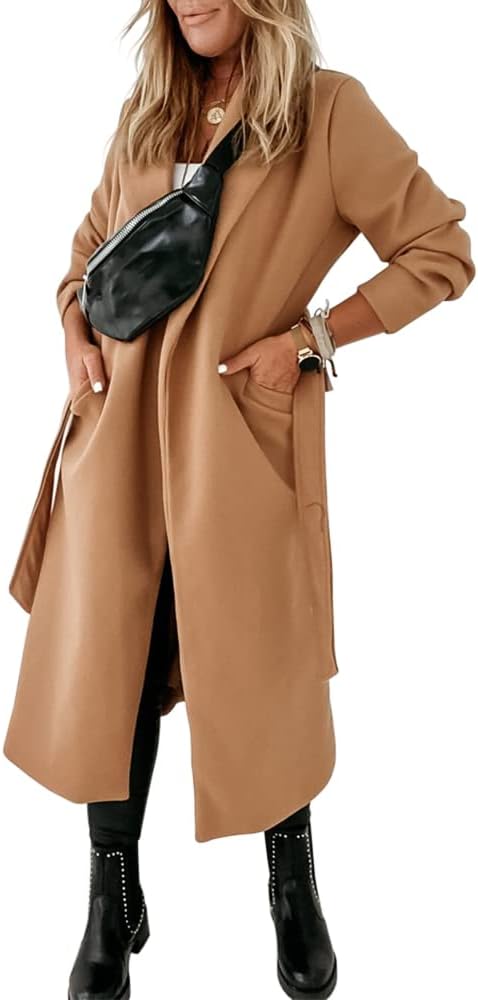 Damen klassische Jacke mit Reverskragen und offenem Vorderteil – Paulina