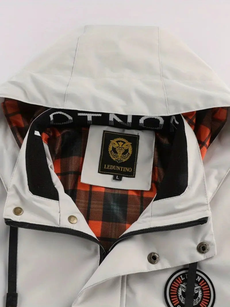 Leichte Herren-Outdoorjacke wind- & wasserdicht mit Kapuze – Torben