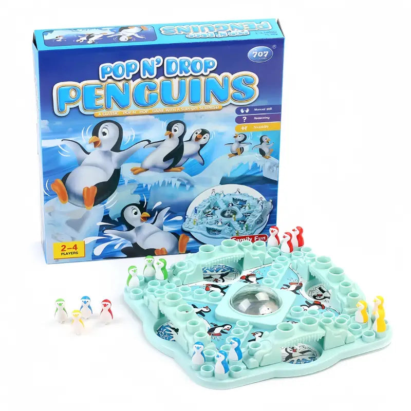 Ice Adventure Board Game - Penguin Glide