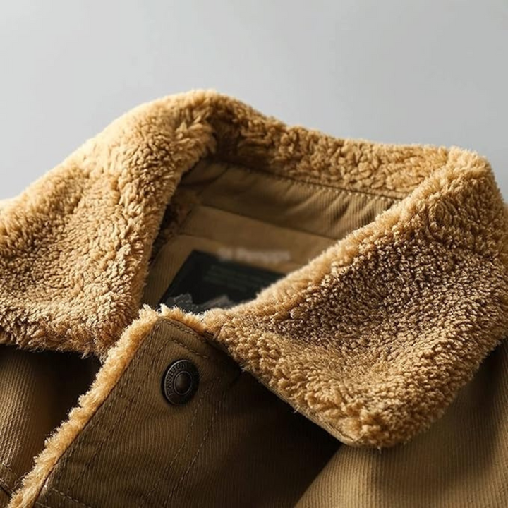 Heren Outdoor Winterjas – Gevoerd met Wol – Danny