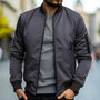Herren Bomberjacke mit Arm Tasche – Jaron