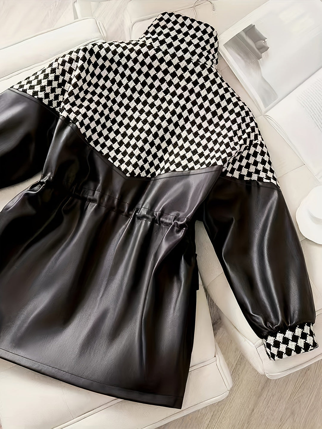 Damen-Plüschjacke für Herbst & Winter – Maribel