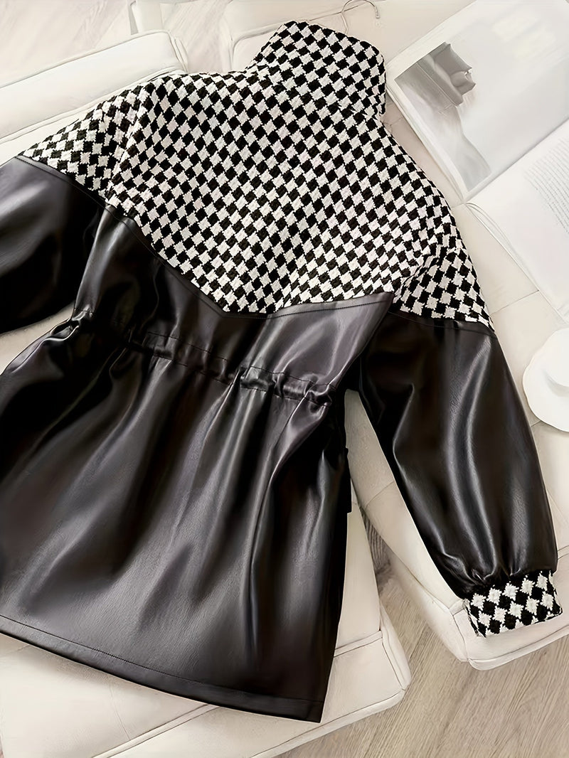 Damen-Plüschjacke für Herbst & Winter – Maribel