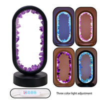 Handgefertigte Amethyst-Lampe - Serenith