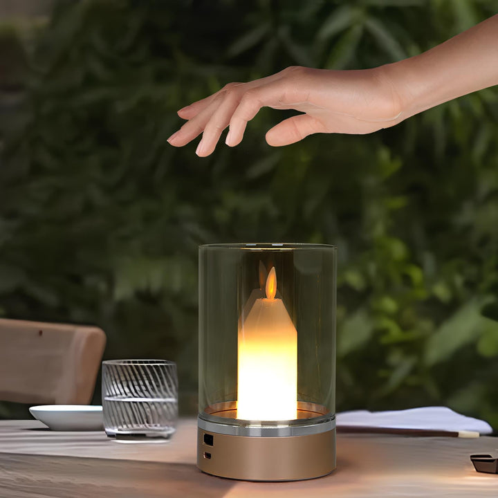 Kabellose LED-Kerzenlampe - LumiCandle