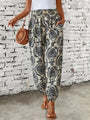 Boho-Chic Damenhose mit grafischem Print – Solara