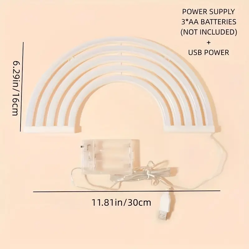 Regenboog Nachtlampje - RadiantArc