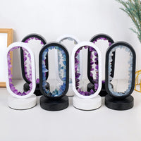 Handgefertigte Amethyst-Lampe - Serenith