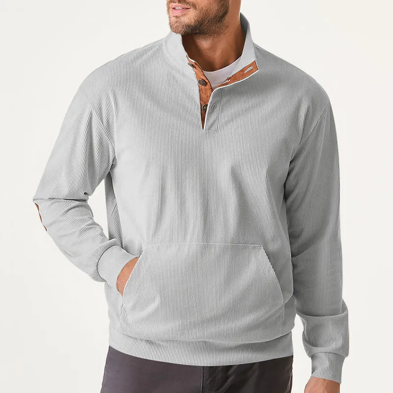 Herren-Sweater mit Stehkragen - Liam