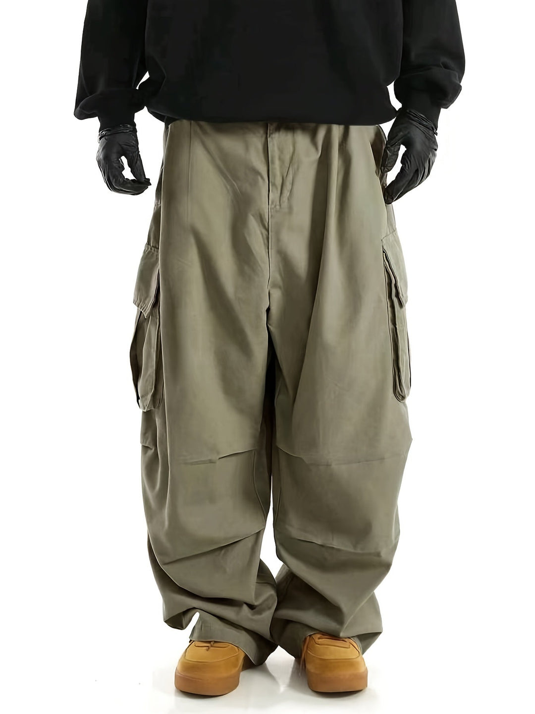 Bequeme Herren-Cargohose mit mehreren Taschen - Daan