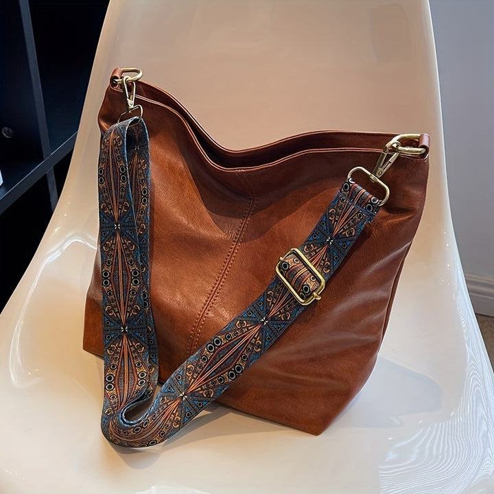 Wasserdichte Damen-Ledertasche - Mia