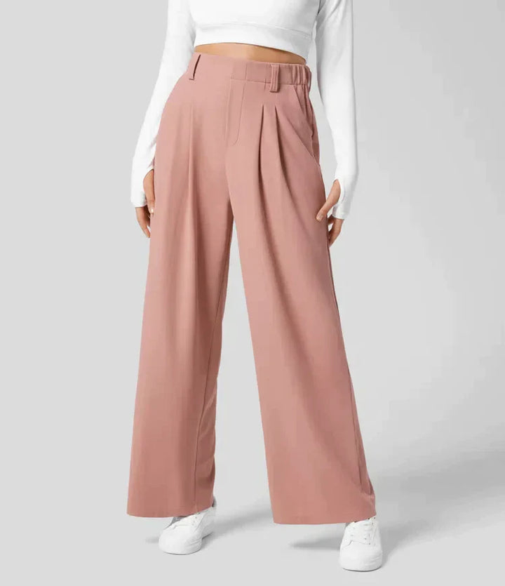 Bequeme Damenhose mit weitem Bein - Amara