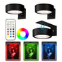 Adjustable Magnetic Picture Light | LED Touch & Remote, RGB/White, USB 2