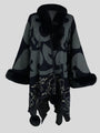 Stilvoller Winterponcho für Damen - Elora