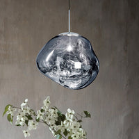 Moderne Deckenlampe aus Glas - LunaLux