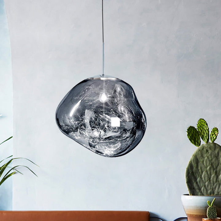 Moderne Deckenlampe aus Glas - LunaLux