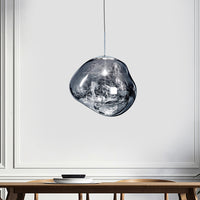 Moderne Deckenlampe aus Glas - LunaLux