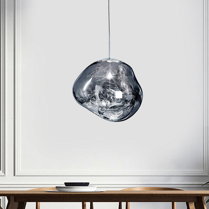 Moderne Deckenlampe aus Glas - LunaLux