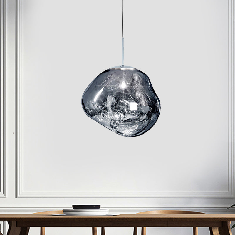 Moderne Deckenlampe aus Glas - LunaLux