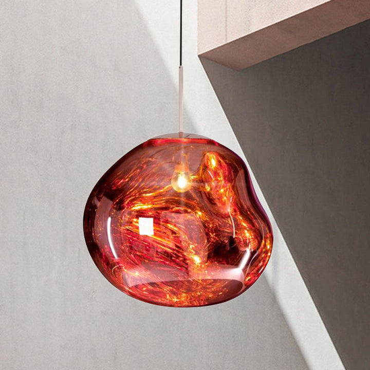 Moderne Deckenlampe aus Glas - LunaLux