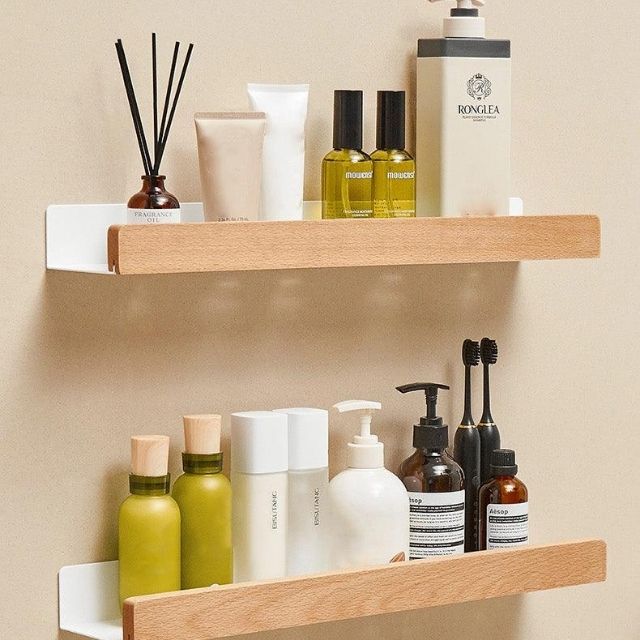 Massief Houten Badkamerplank – WoodaFix