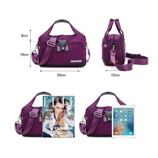 Diebstahlsichere Crossbody-Handtasche für Damen - Lynn