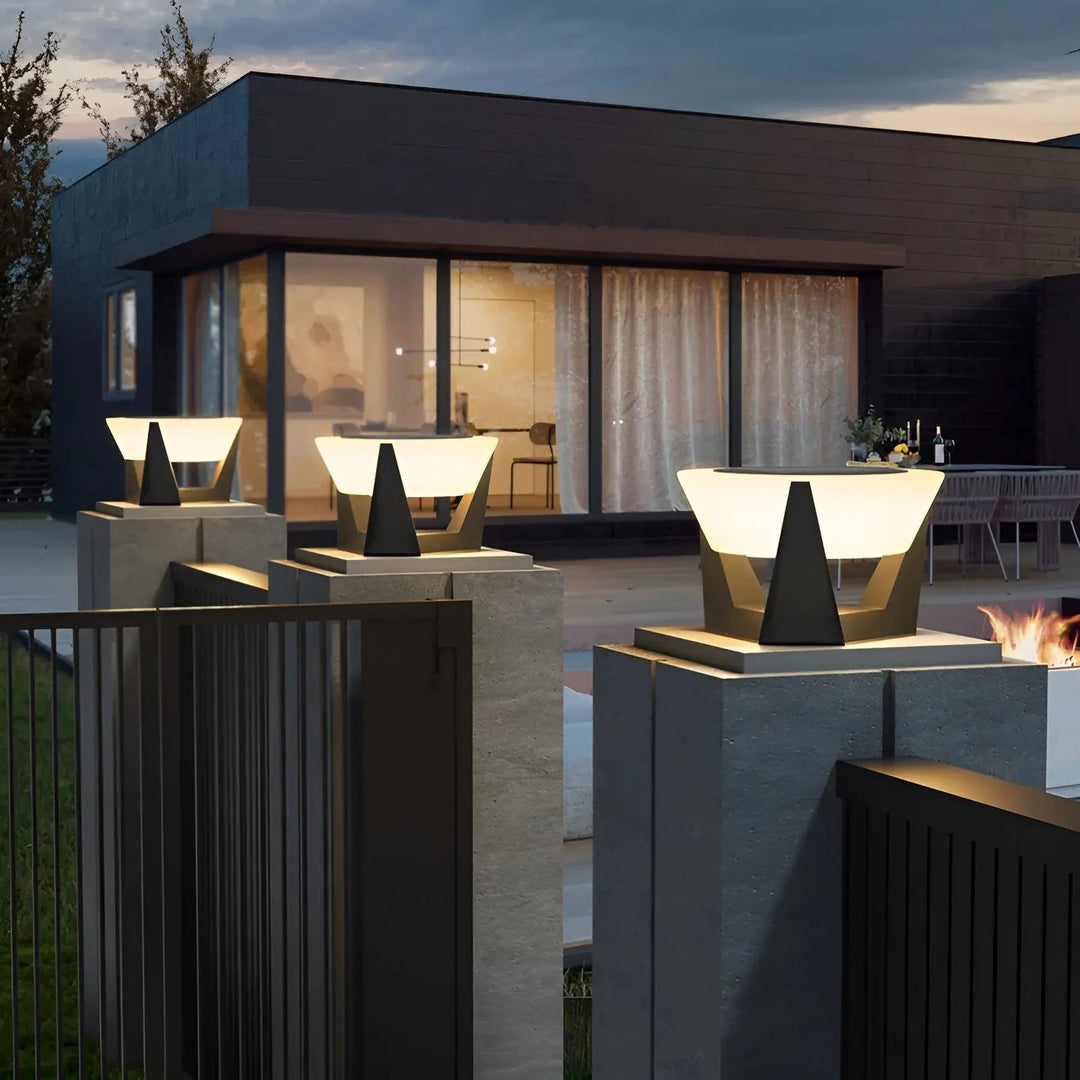 Luxuriöse Solar-Gartenlampe im Japanischen Stil - ZenGlow