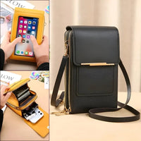 Trendige Leder-Anti-Diebstahl-Damenschultertasche - SecureStyle