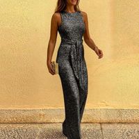 Mouwloze Party-Jumpsuit Dames – Figuuraccentuerend & Feestelijk – Amira