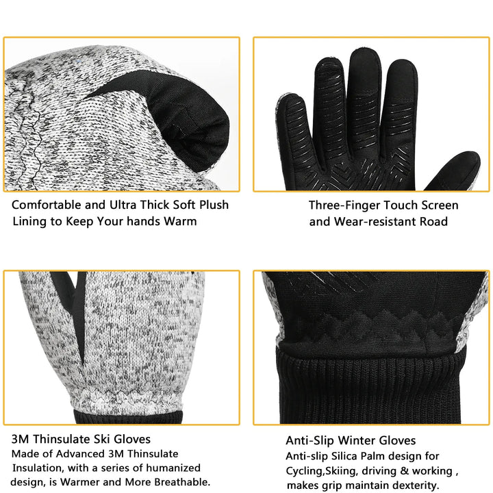 Smart Handschuhe | Atmungsaktive Touchscreen-Fahrradhandschuhe