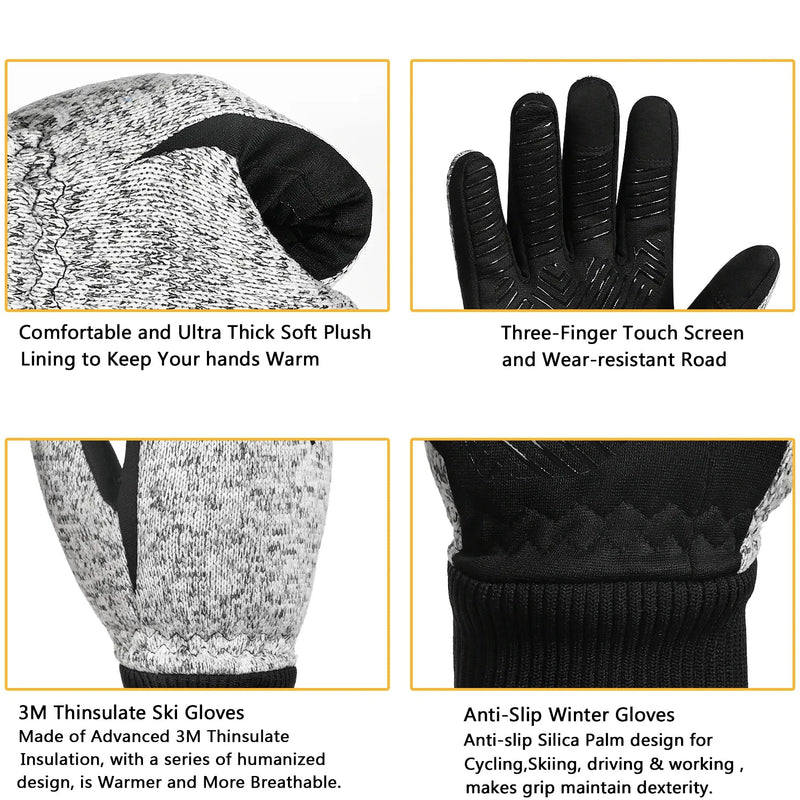 Smart Handschuhe | Atmungsaktive Touchscreen-Fahrradhandschuhe