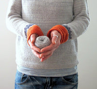 Skandinavischer trendiger Pullover mit lebendigem Muster - NordicChic