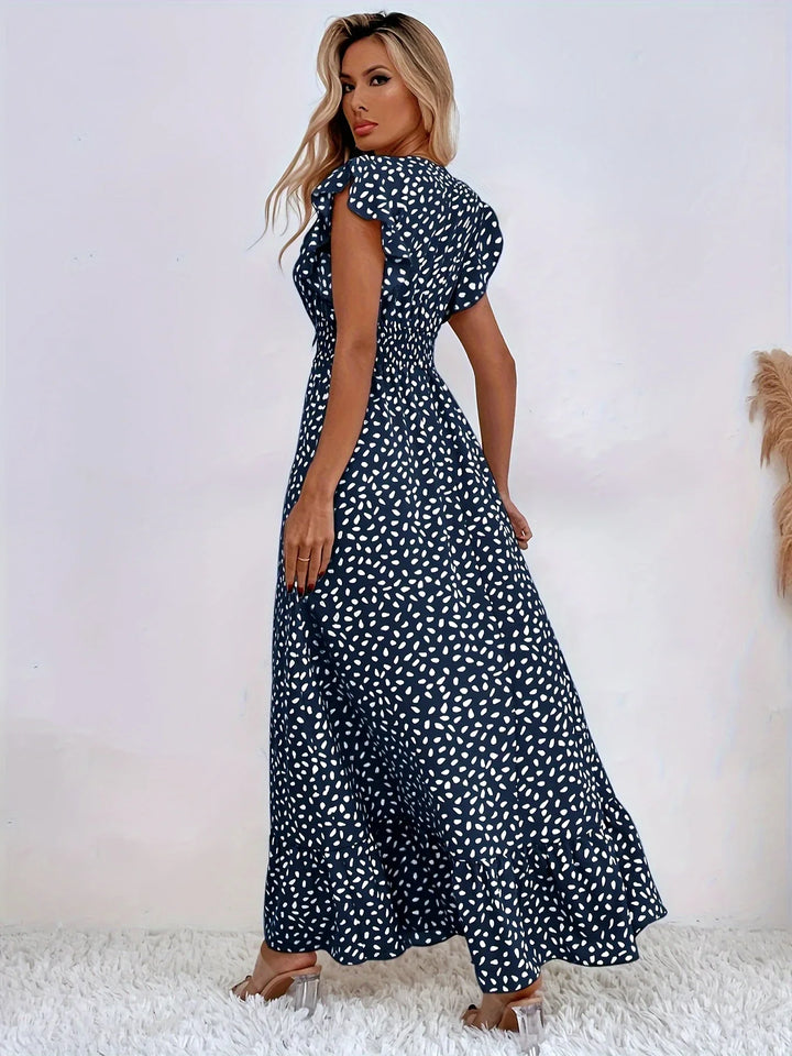 Flora-Print Rüschenkleid | Stilvoll und trendig