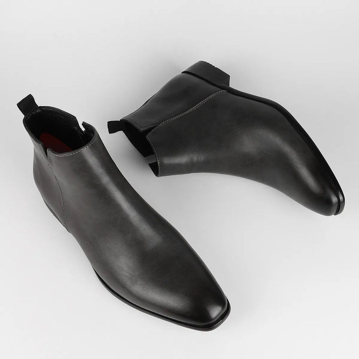 Klassische Retro Herrenlederstiefel - Lars