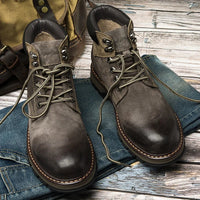 Leather Winter Shoes | Genuine Winter Warmers