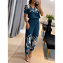Trendiger Damen-Jumpsuit mit kurzen Ärmeln und weitem Bein - Alina
