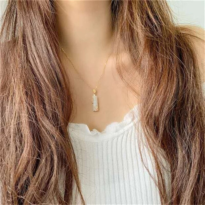 Jade amulet necklace | A beautiful necklace with a spiritual touch