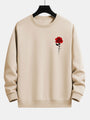Damen-Sweatshirt mit Rosenmuster - Amelia