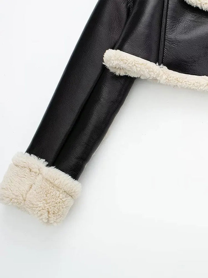 Esmee ZipUp Winterjacke | Vintage & Stilvoll