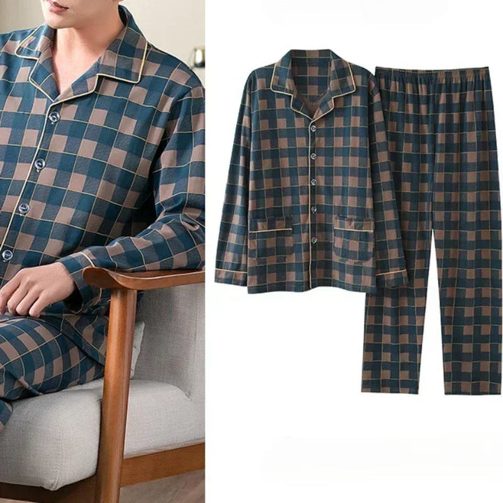 Komfort Pyjama | Oversized einfarbiger Schlafanzug