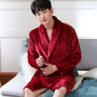 SnuggleUp Bademantel | Fleecebademantel für Herren