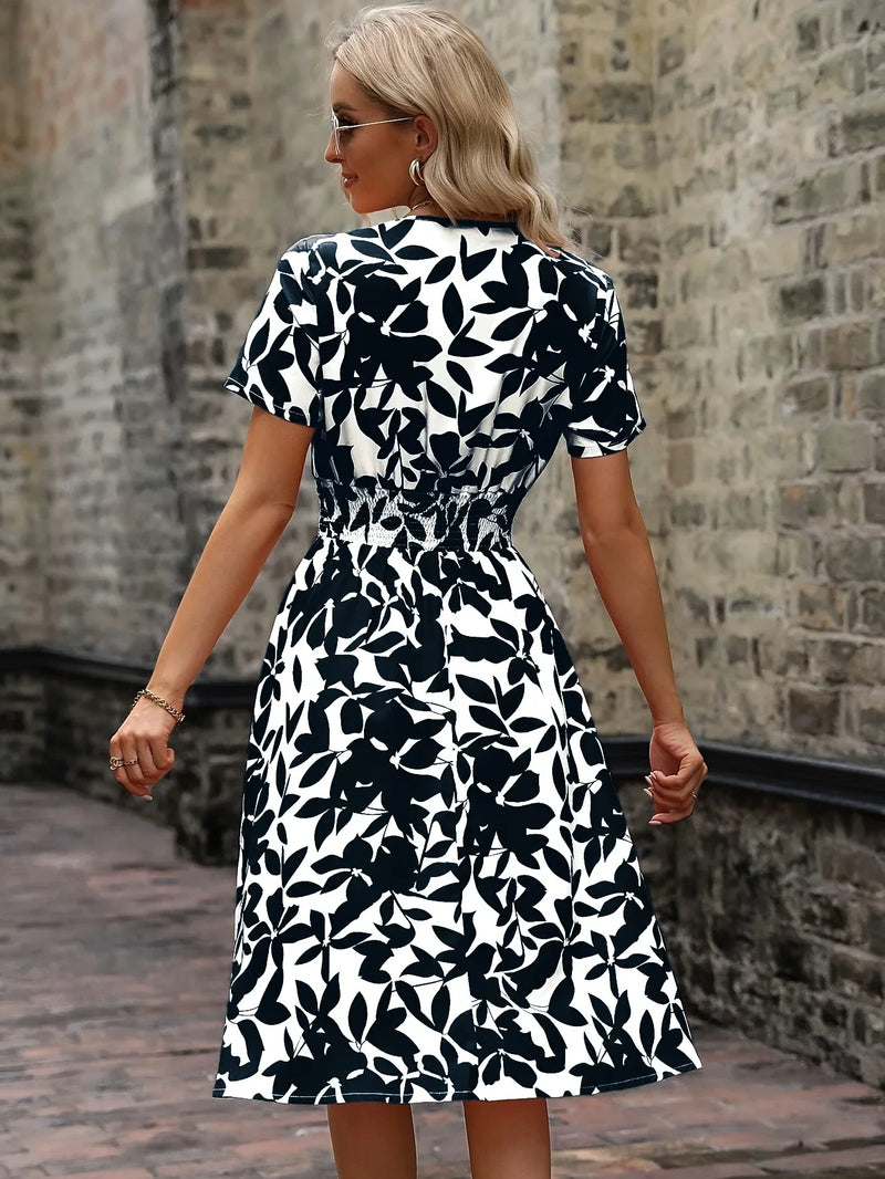 Wickelkleid mit Blumenmuster | Livia | Frisch und stilvoll