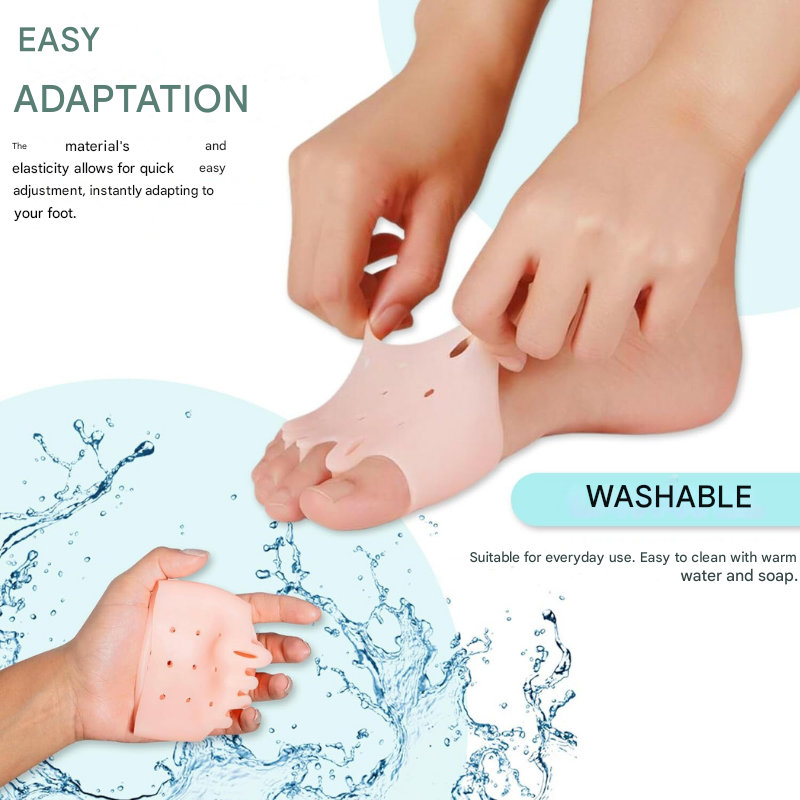 Therapeutische Zehenspreizer mit Polsterpads – Podiora